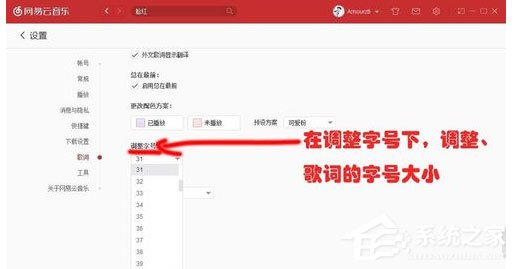 网易云音乐怎么更改歌词样式？小编分享轻松修改歌词大小颜色