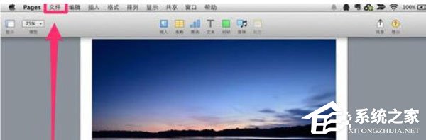 Pages怎么保存文档?保存文档的操作步骤