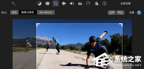 Imovie怎么剪辑视频尺寸?剪辑视频尺寸的操作步骤