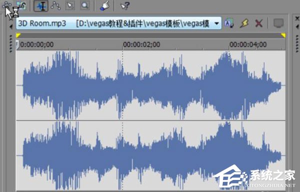 Vegas Pro 15怎么修剪音频?修剪音频的操作方法