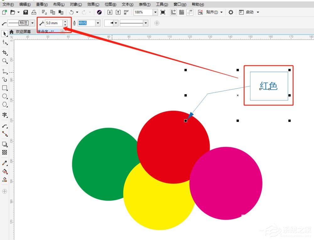 cdr如何使用3点标注工具标记注意事项?cdr使用3点标注工具标记注意事项的方法步骤