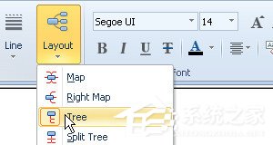 小编分享mindmanager如何更改布局