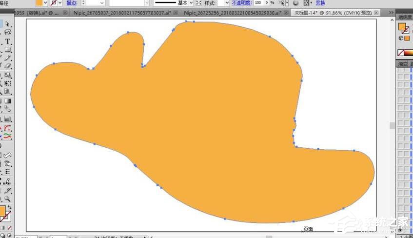 小编教你ai怎么制作沙滩帽