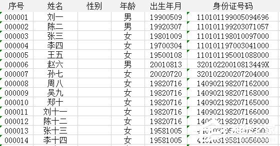 身份证号码中怎样提取性别？身份证号码提取性别的方法