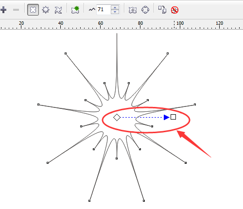 如何使用CDR绘制污点形状的图形 CDR绘制污点形状图形的教程