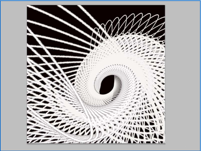 如何用ps设计类似斐波那契效果的线条图 用ps设计类似斐波那契效果的线条图的方法