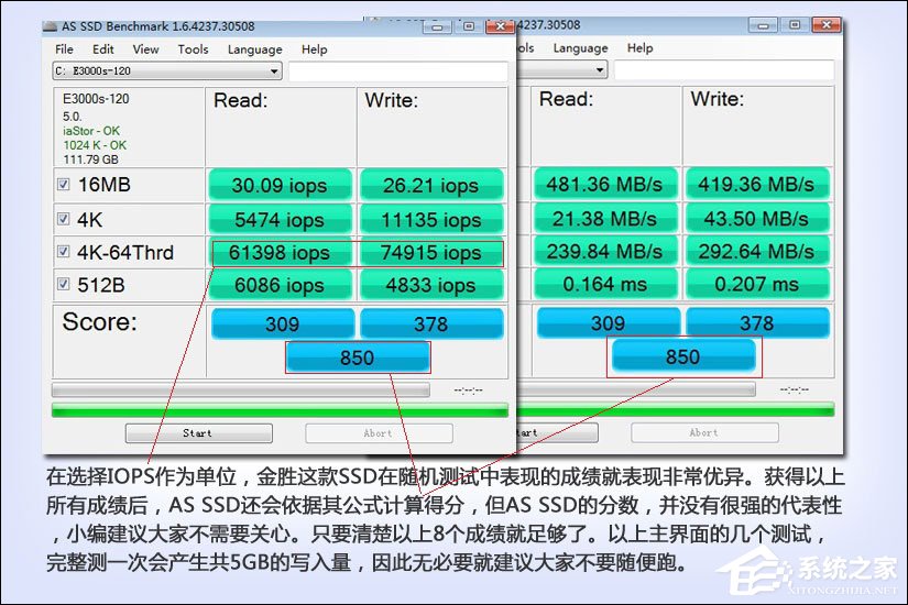 SSD测试结果怎么看?硬盘测试结果图解