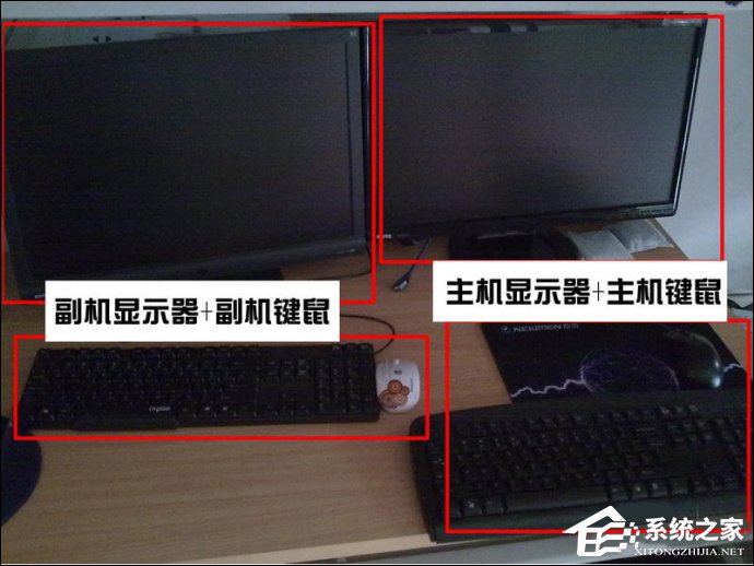 电脑一拖二教程:一台主机两个显示器看电影玩游戏两不相误