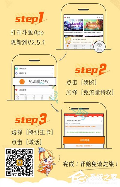 如何激活斗鱼直播免流特权?斗鱼直播免流特权激活方法