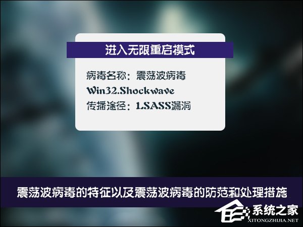 我来教你若是计算机感染震荡波病毒该怎么解决
