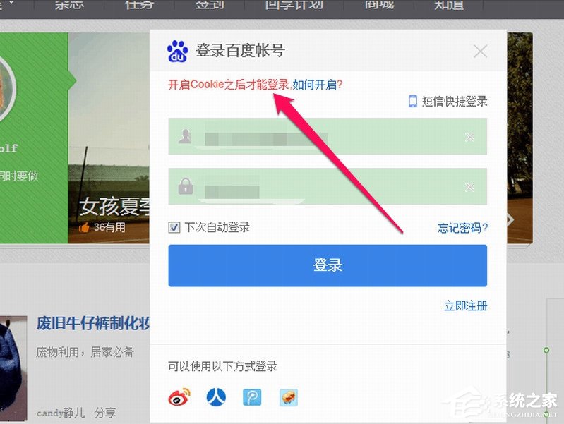 WinXP浏览器提示启用cookies才能登录怎么办?