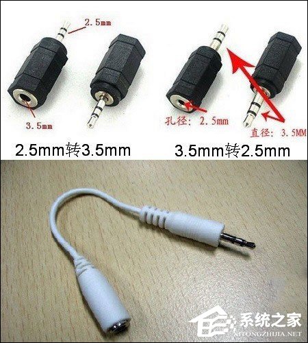 3.5mm耳机接口和2.5mm耳机接口有什么区别?
