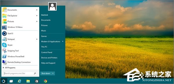 我来教你Win10将开始菜单改成Win7样式的操作方法