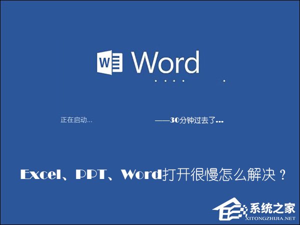 小编分享Office软件打开速度慢怎么处理