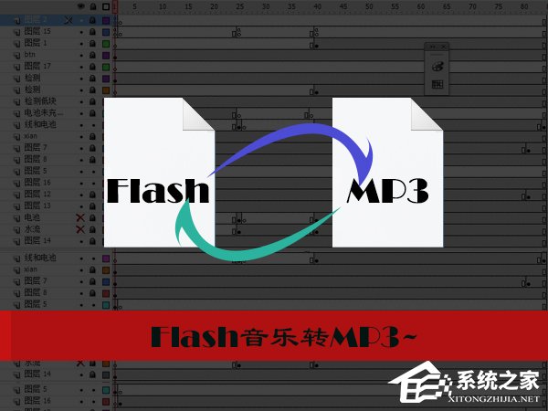 小编分享怎样把Flash音乐转成MP3