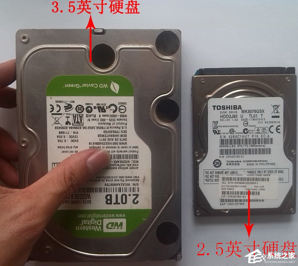 关于台式机硬盘和笔记本硬盘都有哪些区别