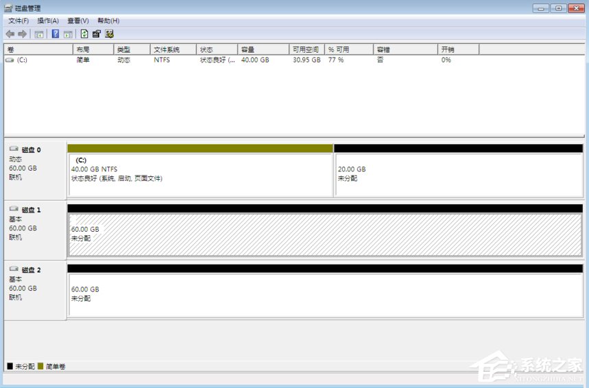 我来教你Windows动态磁盘跨区卷带区卷镜像卷有什么区别