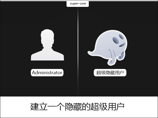 小编教你如何在Win7中创建一个隐藏超级用户