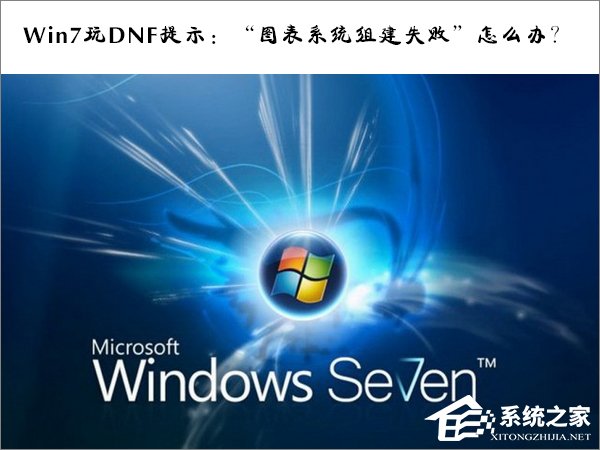 我来教你Win7玩DNF提示：“图表系统组建失败”怎么办