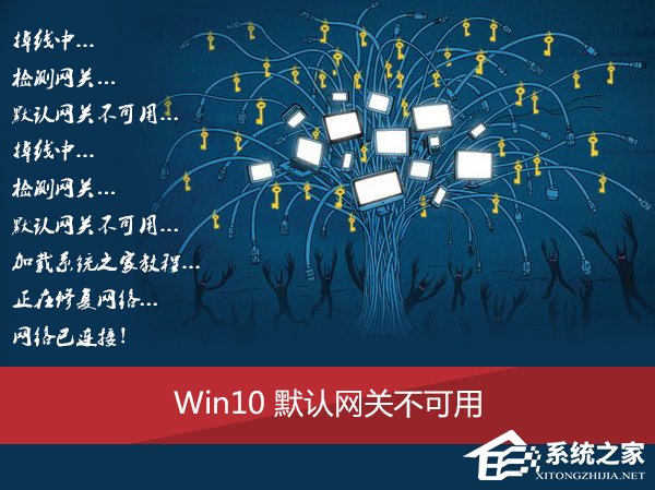 小编教你Win10网络诊断后提示“默认网关不可用”的问题怎么解决