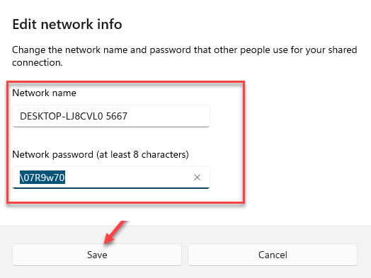 怎么在Windows11中检索或更改移动热点密码?