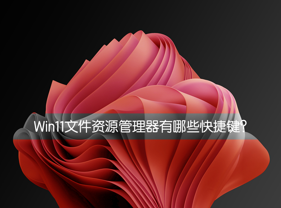 小编分享Win11文件资源管理器有哪些快捷键（Win11文件资源管理器未响应）