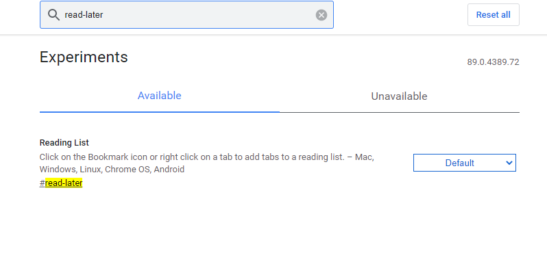 Chrome阅读清单功能设置教程我来教你