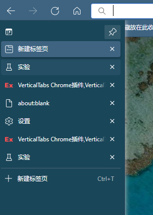 edge浏览器垂直标签页功能启用方法介绍