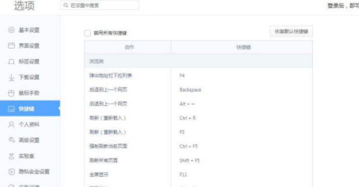 360极速浏览器自定义快捷键教程我来教你