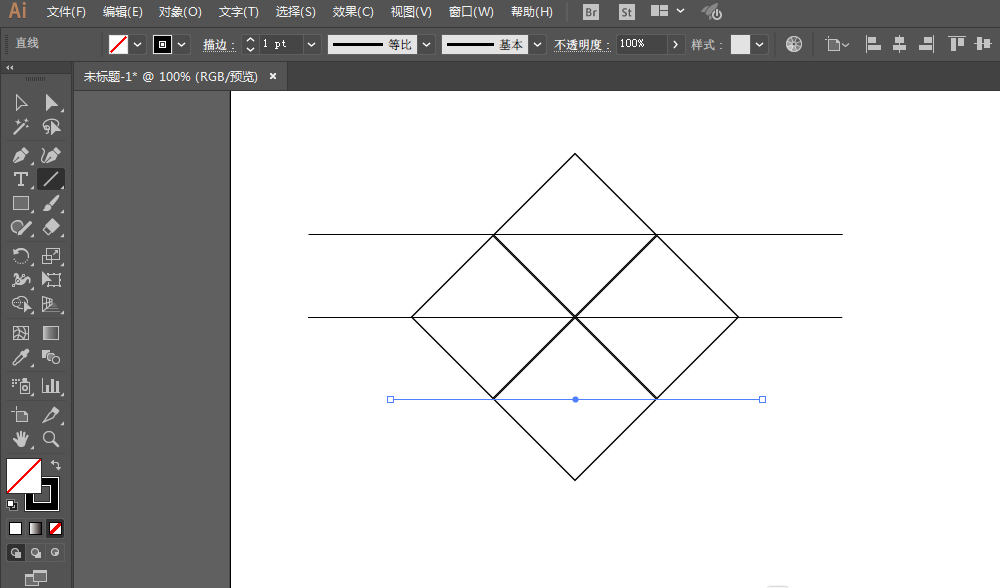 使用ai绘画出红钻石具体操作方法