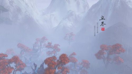 2018朋友圈立冬心情图我来教你 非常适合发朋友圈