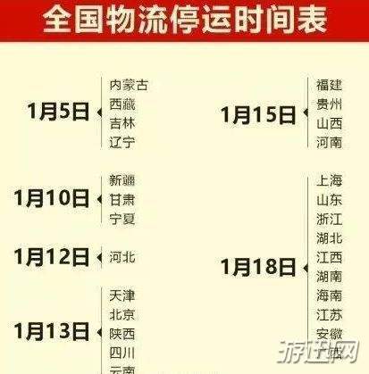 关于2019春节快递什么时候停运（过春节快递什么时候停运）