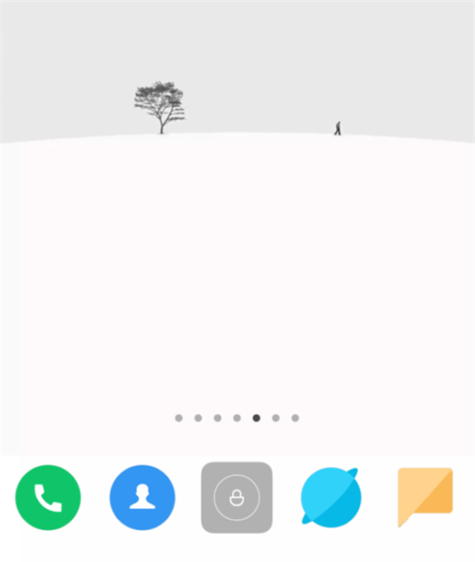 关于在小米8中添加桌面小部件的详细操作。