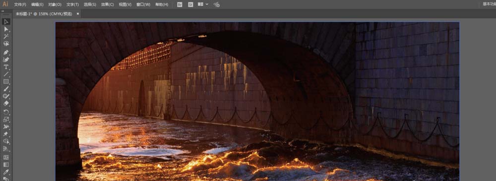 关于给ai图片添加晶格化效果的方法今天分享。