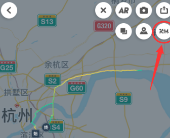 咕咚APP设置运动轨迹图带上距离的图文步骤截图