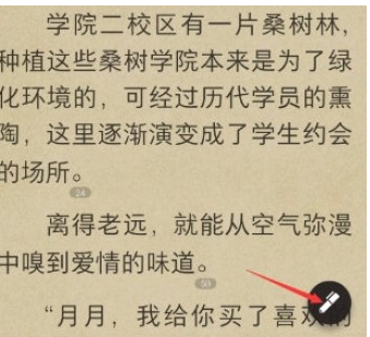 掌阅书城中发送弹幕图文步骤截图