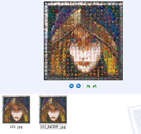 利用Foto-Mosaik-Edda制作马赛克拼图的方法我来教你截图