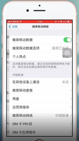 苹果ios12打开热点的操作过程截图