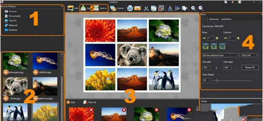 今天分享在图片工厂中进行拼接的步骤讲解。