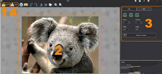 我来教你图片工厂中裁剪分割功能的步骤讲解。