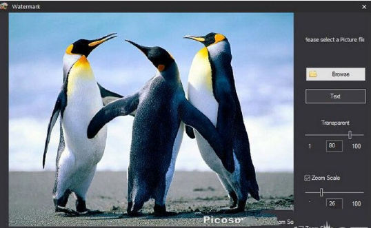 今天说说在图片工厂中添加水印的步骤介绍。