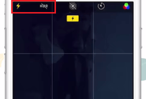 苹果手机拍超出反差色的操作流程截图