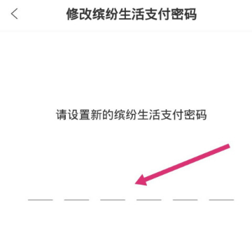 缤纷生活怎么修改支付密码